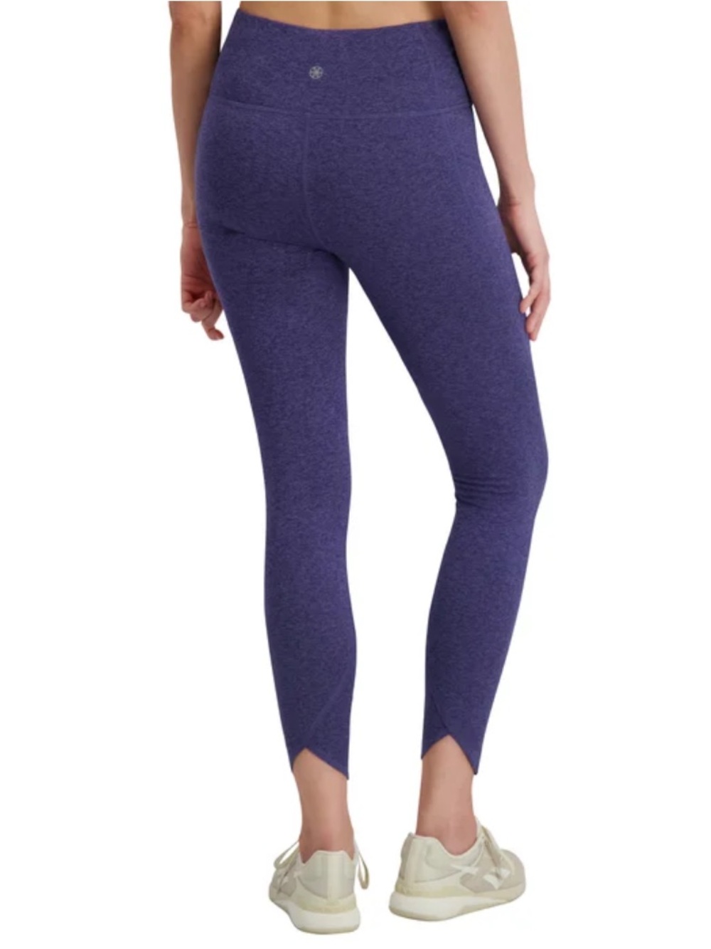 Gaiam High Rise Petal Legging Deep Cobalt Heather Size XL - Picture 4 of 16